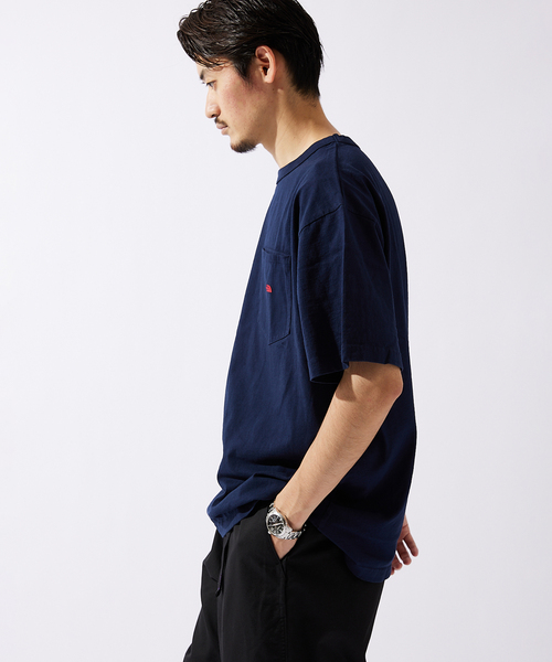 THE NORTH FACE PURPLE LABEL(ザ ノースフェイス パープルレーベル)の「【THE NORTH FACE PURPLE LABEL】7oz H/S Pocket Tee(Tシャツ/カットソー・メンズ・ブラック/ホワイト/ネイビー/イエロー・MEDIUM/LARGE/X-LARGE)」の12枚目の写真