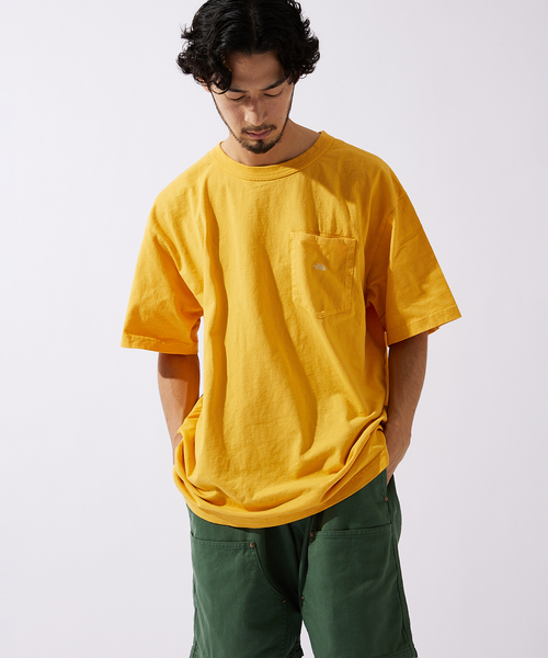 THE NORTH FACE PURPLE LABEL(ザ ノースフェイス パープルレーベル)の「【THE NORTH FACE PURPLE LABEL】7oz H/S Pocket Tee(Tシャツ/カットソー・メンズ・ブラック/ホワイト/ネイビー/イエロー・MEDIUM/LARGE/X-LARGE)」の17枚目の写真
