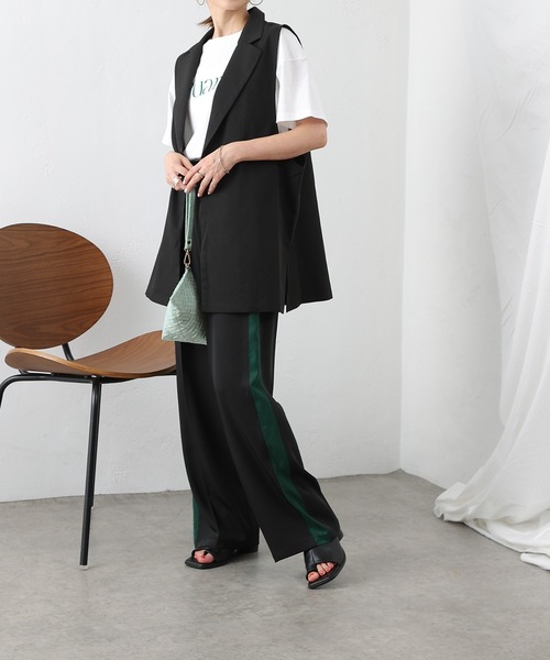 COLONY 2139（コロニートゥーワンスリーナイン）の「テーラードベスト / ジレ（ベスト・レディース・ブラック/グレー/ブラウン・FREE）」の13枚目の写真