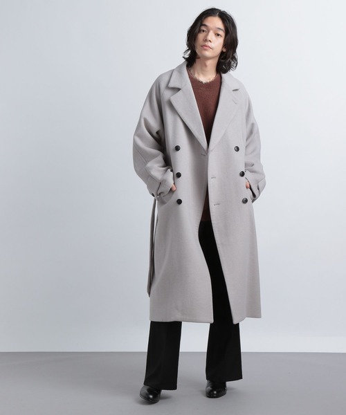 HARE（ハレ）の「シャギーニットプルオーバー(HARE)（ニット/セーター・メンズ・ブラック/ブラウン/グレー/ブルー/グリーン/オレンジ・SMALL/MEDIUM）」の22枚目の写真