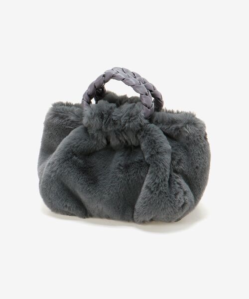 le.coeur blanc（ルクールブラン）の「ブレードハンドルファートート（トートバッグ・レディース・ベージュ/グレー・FREE）」の4枚目の写真