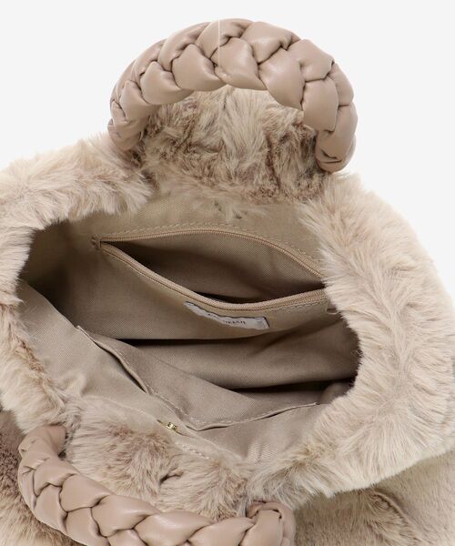 le.coeur blanc（ルクールブラン）の「ブレードハンドルファートート（トートバッグ・レディース・ベージュ/グレー・FREE）」の19枚目の写真