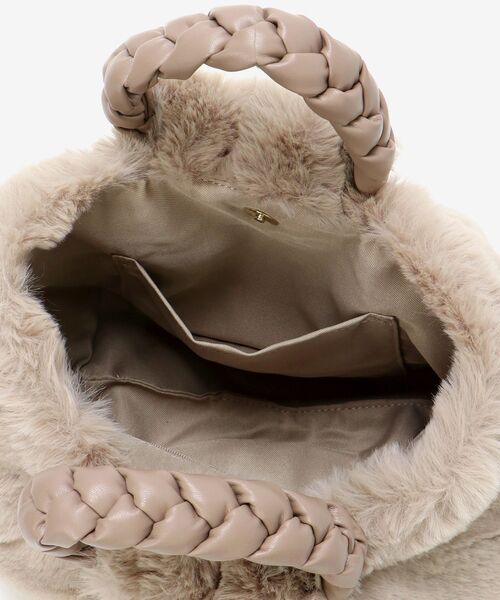 le.coeur blanc（ルクールブラン）の「ブレードハンドルファートート（トートバッグ・レディース・ベージュ/グレー・FREE）」の20枚目の写真