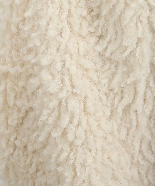 Cutie Blonde（キューティーブロンド）の「◆【プレゼントに迷ったらコレ！】プードルファーベスト（ベスト・レディース・ブラウン系その他/ブラック/アイボリー・00）」の12枚目の写真