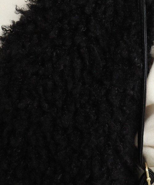 Cutie Blonde（キューティーブロンド）の「◆【プレゼントに迷ったらコレ！】プードルファーベスト（ベスト・レディース・ブラウン系その他/ブラック/アイボリー・00）」の19枚目の写真