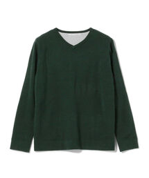 dip | dip × BEAMS PLUS / 別注 2Layer V Neck Knit 22AW(ニット/セーター)