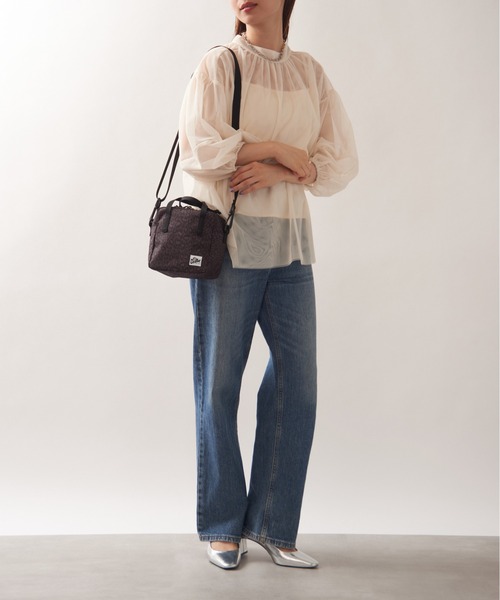 copping zone ハンドバッグ ショルダー 2way デニム切り替え copping zone ハンドバッグ ショルダー 2way デニム切り替え