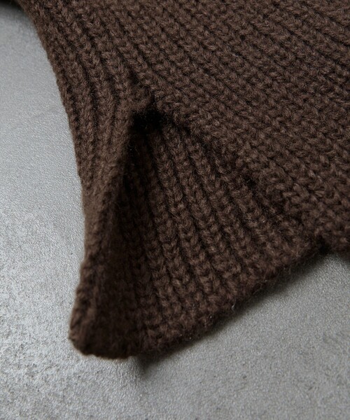 FREAK'S STORE(フリークスストア)の「【WEB限定】バラクラバフードウォーマー(ニットキャップ/ビーニー・レディース・ナチュラル/ブラウン/ピンク・ONE SIZE)」の14枚目の写真