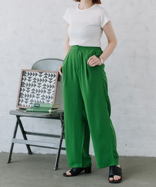Flugge(フラッジー)の「rib mini tee/リブミニT(Tシャツ/カットソー・レディース・ホワイト/ブラック・FREE)」の19枚目の写真