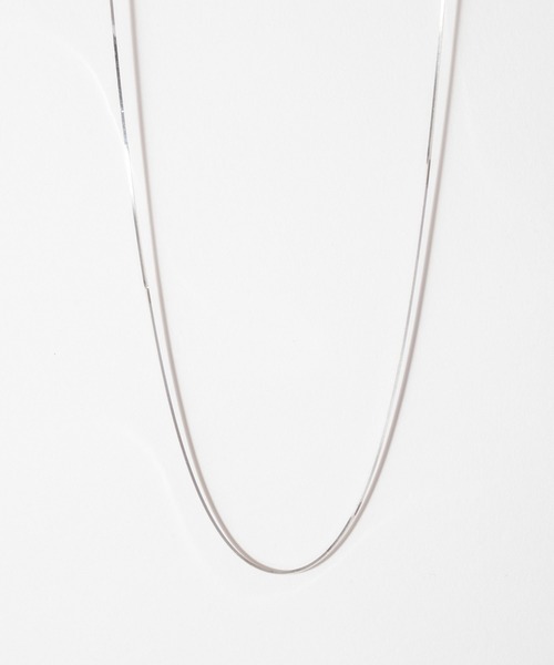 novice】Thin Snake Chain Necklace［Silver925］（ネックレス