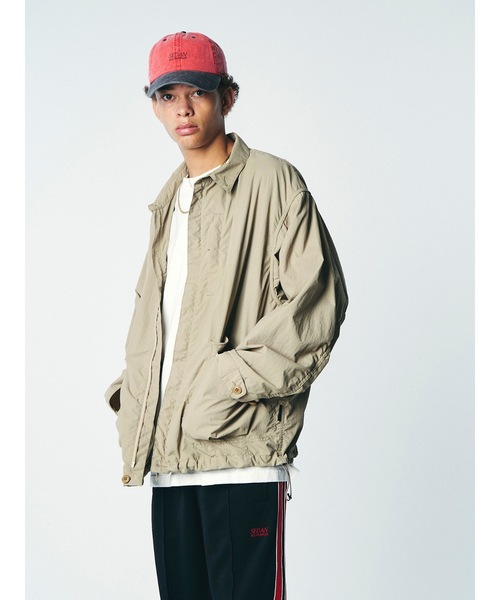 And A(アンドエー)の「SEDAN ALL-PURPOSE セダンオールパーパス / Big Light Jacket ビッグライトジャケット / SD23S-JK03(ブルゾン・メンズ・ブラック/カーキ・LARGE/X-LARGE/XX-LARGE)」の5枚目の写真