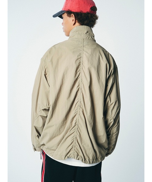 And A(アンドエー)の「SEDAN ALL-PURPOSE セダンオールパーパス / Big Light Jacket ビッグライトジャケット / SD23S-JK03(ブルゾン・メンズ・ブラック/カーキ・LARGE/X-LARGE/XX-LARGE)」の7枚目の写真