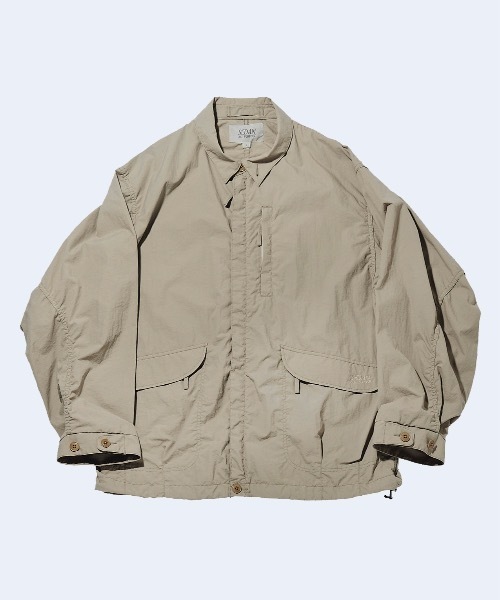 And A(アンドエー)の「SEDAN ALL-PURPOSE セダンオールパーパス / Big Light Jacket ビッグライトジャケット / SD23S-JK03(ブルゾン・メンズ・ブラック/カーキ・LARGE/X-LARGE/XX-LARGE)」の10枚目の写真