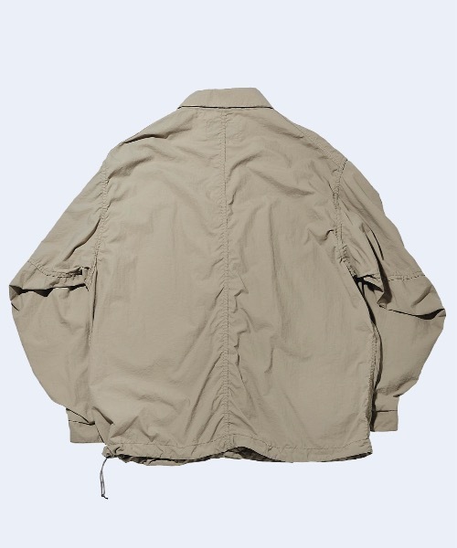 And A(アンドエー)の「SEDAN ALL-PURPOSE セダンオールパーパス / Big Light Jacket ビッグライトジャケット / SD23S-JK03(ブルゾン・メンズ・ブラック/カーキ・LARGE/X-LARGE/XX-LARGE)」の12枚目の写真
