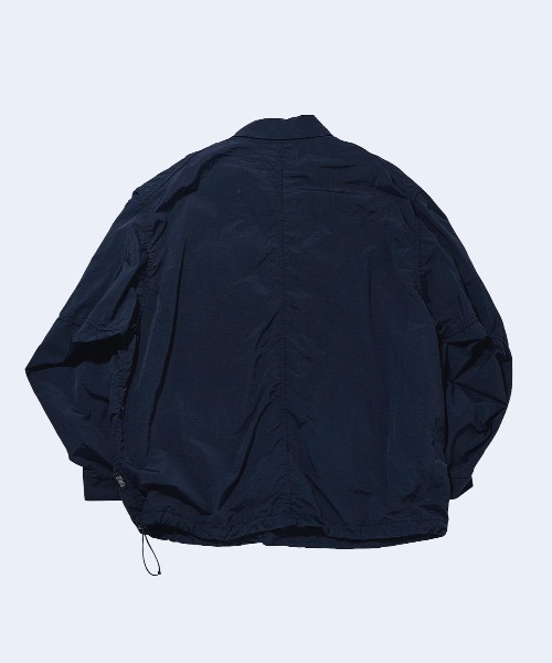 And A(アンドエー)の「SEDAN ALL-PURPOSE セダンオールパーパス / Big Light Jacket ビッグライトジャケット / SD23S-JK03(ブルゾン・メンズ・ブラック/カーキ・LARGE/X-LARGE/XX-LARGE)」の9枚目の写真
