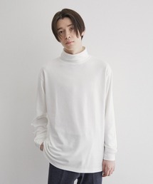 ファインスムースタートルネックプルオーバー