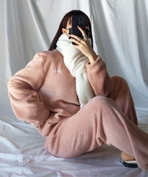 me+em select（ミームセレクト）の「※【上下２点セット】ふわふわ起毛マシュマロルームウェア（ルームウェア/パジャマ・レディース）」