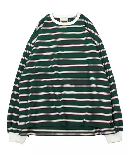 Universal Style Wear(ユニバーサルスタイルウェア)の「Universal Style Wear クラシック ボーダー Tee(Tシャツ/カットソー・メンズ・ブルー系/グリーン系/グレー系/ネイビー系・MEDIUM/LARGE/X-LARGE)」の20枚目の写真