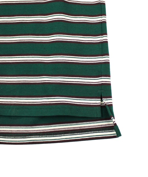 Universal Style Wear(ユニバーサルスタイルウェア)の「Universal Style Wear クラシック ボーダー Tee(Tシャツ/カットソー・メンズ・ブルー系/グリーン系/グレー系/ネイビー系・MEDIUM/LARGE/X-LARGE)」の14枚目の写真
