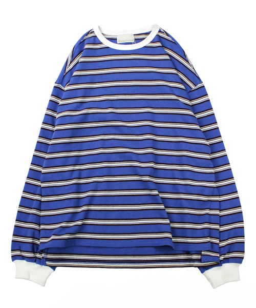Universal Style Wear(ユニバーサルスタイルウェア)の「Universal Style Wear クラシック ボーダー Tee(Tシャツ/カットソー・メンズ・ブルー系/グリーン系/グレー系/ネイビー系・MEDIUM/LARGE/X-LARGE)」の21枚目の写真