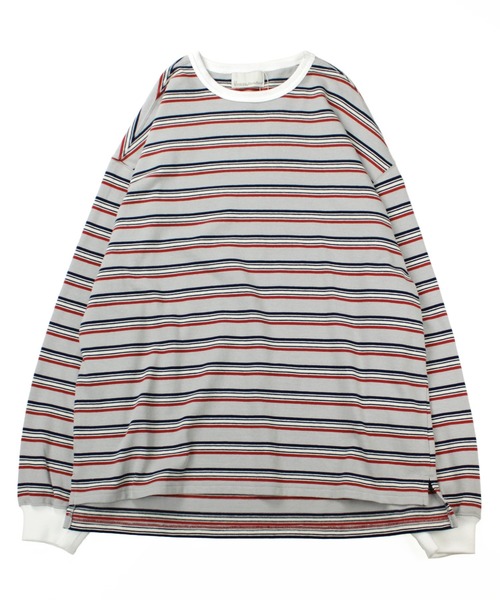 Universal Style Wear(ユニバーサルスタイルウェア)の「Universal Style Wear クラシック ボーダー Tee(Tシャツ/カットソー・メンズ・ブルー系/グリーン系/グレー系/ネイビー系・MEDIUM/LARGE/X-LARGE)」の10枚目の写真