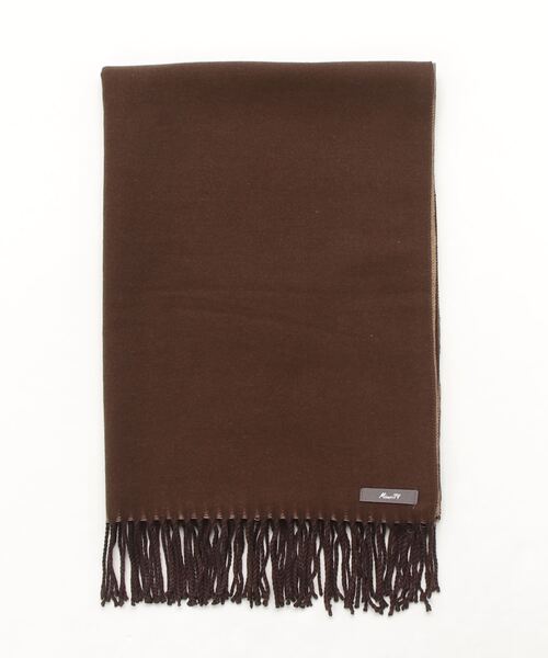 MinoriTY(マイノリティ)の「【MinoriTY】ダブルフェイスボリュームマフラー リバーシブル メンズ ウィメンズ ユニセックス 春服 冬服 プレゼント 大判ストール(マフラー・メンズ・ライトグレー/ブラック/ベージュ/ブラウン/ネイビー/カーキ/ブルー/パープル/モカ・FREE)」の11枚目の写真