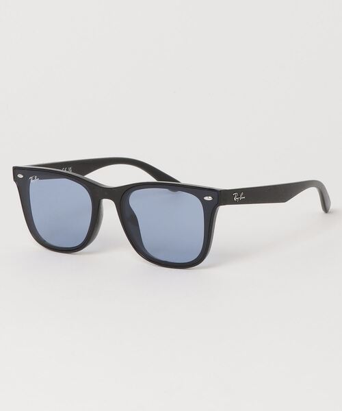 Ray-Ban(レイバン)の「Ray-Ban/レイバン サングラス ASIAN DESIGN 紫外線対策 UV対策 0RB4391D(サングラス・メンズ・ブラック×ブラック/ピンク系その他/ブラック×ブルー・FREE)」の16枚目の写真