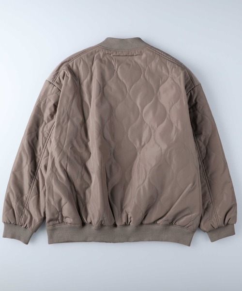 BACK NUMBER(バックナンバー)の「【BACK NUMBER】キルティングブルゾン(ブルゾン・メンズ・オリーブ/ブラック/ベージュ・XL/M/L)」の5枚目の写真