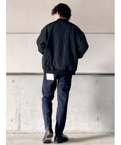 BACK NUMBER(バックナンバー)の「【BACK NUMBER】キルティングブルゾン(ブルゾン・メンズ・オリーブ/ブラック/ベージュ・XL/M/L)」の14枚目の写真