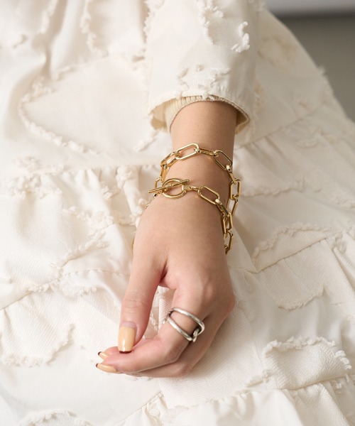 SETUP7（セットアップセブン）の「【SETUP7】チェーンショートネックレス TTS3003 INF（ネックレス・レディース・ゴールド・FREE）」の8枚目の写真