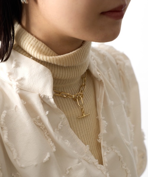 SETUP7（セットアップセブン）の「【SETUP7】チェーンショートネックレス TTS3003 INF（ネックレス・レディース・ゴールド・FREE）」の6枚目の写真