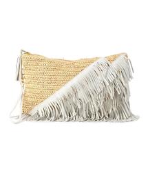 BEAUTY&YOUTH UNITED ARROWS | BYSF Le vernis ラフィア フリンジクラッチ(クラッチバッグ)