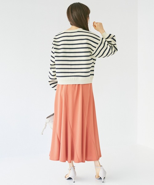 INCEDE(インシード)の「ポリスポンジ ドロップショルダーカーディガン(カーディガン/ボレロ・レディース・ネイビー/グリーン/グレー・M/L)」の11枚目の写真