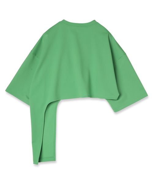 CULLNI(クルニ)の「23-SS-028 / Stretch Rasechel Cut Out BodyTee(Tシャツ/カットソー・メンズ・グレイッシュベージュ/ブラウン/グリーン/ブラック・1/2/0)」の11枚目の写真