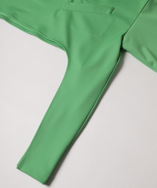 CULLNI(クルニ)の「23-SS-028 / Stretch Rasechel Cut Out BodyTee(Tシャツ/カットソー・メンズ・グレイッシュベージュ/ブラウン/グリーン/ブラック・1/2/0)」の17枚目の写真