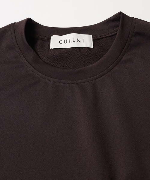 CULLNI(クルニ)の「23-SS-028 / Stretch Rasechel Cut Out BodyTee(Tシャツ/カットソー・メンズ・グレイッシュベージュ/ブラウン/グリーン/ブラック・1/2/0)」の18枚目の写真