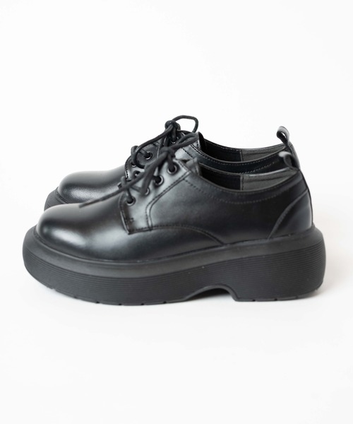 WEGO(ウィゴー)の「WEGO/レースアップシューズ(ドレスシューズ・レディース・ブラック系その他/オフホワイト/ブラック・MEDIUM/LARGE)」の10枚目の写真