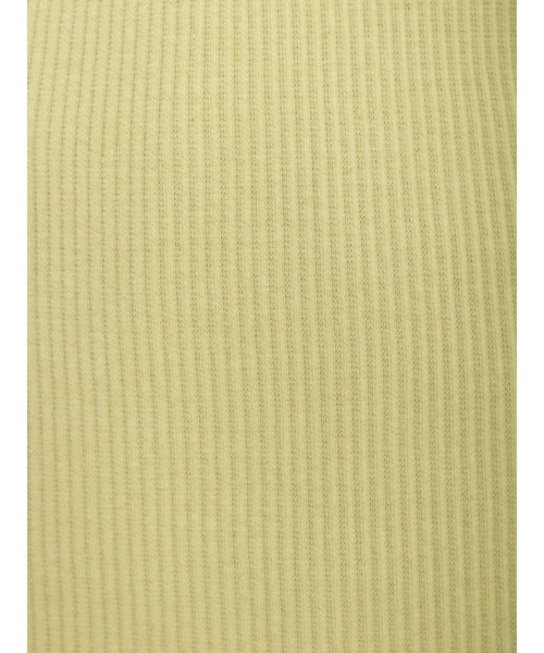 Samansa Mos2（サマンサ モスモス）の「リブ配色メロークルーネックカットソー（Tシャツ/カットソー・レディース・オフホワイト/ブラック/グリーン/ラベンダー・ﾌﾘ-）」の18枚目の写真