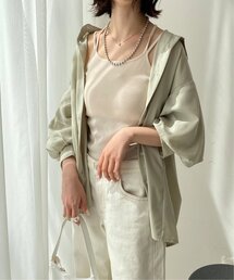 RAY CASSIN | 7分袖スパンブロード袖ボリュームシャツ(シャツ/ブラウス)