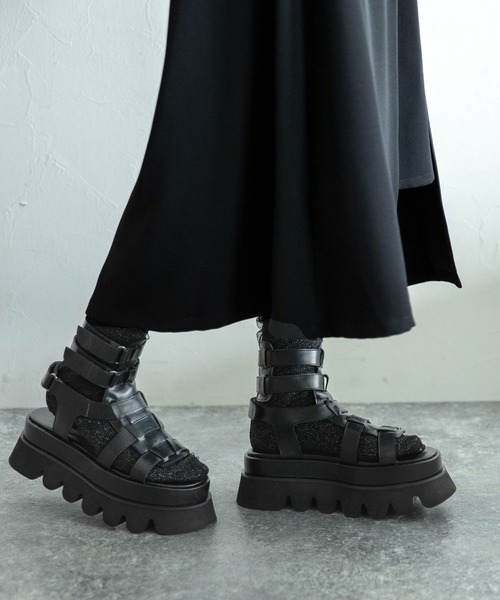 HARE（ハレ）の「グラディエーターブーサン(HARE)（ブーツ・レディース・ブラック・MEDIUM/LARGE）」の18枚目の写真