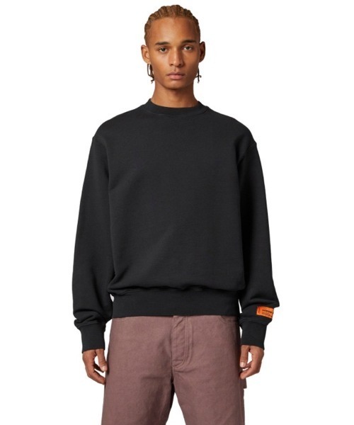 HERON PRESTON（ヘロンプレストン）の「【HERON PRESTON】NFEX-RAY RECYCLED CO CREWNECK（スウェット・メンズ・ブラック・M）」の5枚目の写真