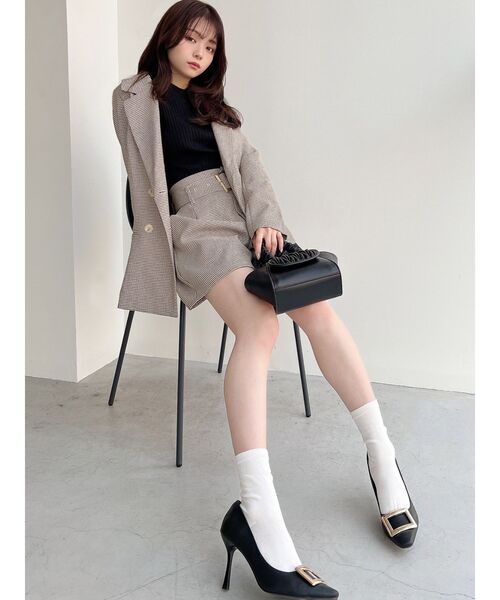 RESEXXY（リゼクシー）の「テーラードミディジャケット【セットアップ着用可能】（テーラードジャケット・レディース・ホワイト/ベージュ/その他1・FREE）」の21枚目の写真