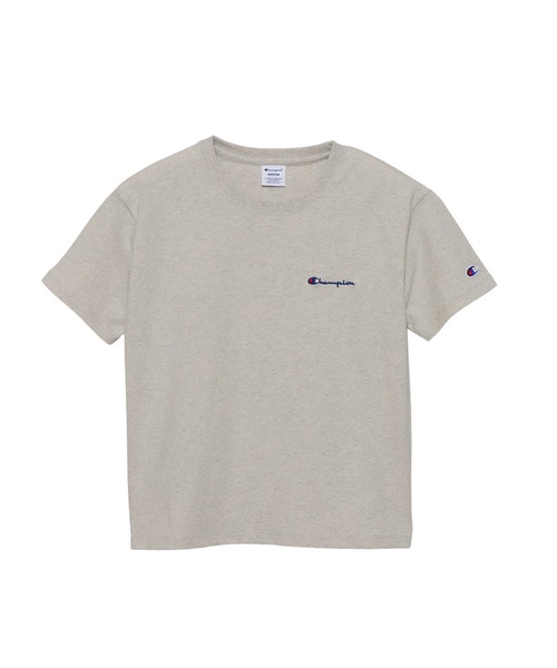 Champion(チャンピオン)の「【Champion/チャンピオン】レディース ショートスリーブTシャツ(Tシャツ/カットソー・レディース・ブラック/ライトピンク/ホワイト/ベージュ系その他3/グリーン系その他/グレー/ブラウン/オートミール/グリーン系その他2・MEDIUM/LARGE)」の5枚目の写真