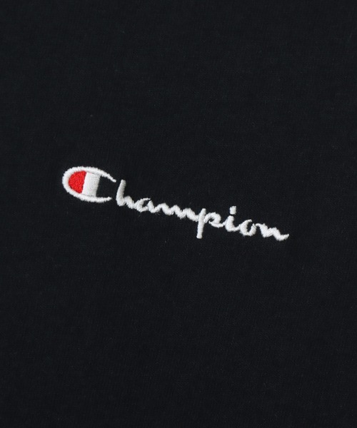 Champion(チャンピオン)の「【Champion/チャンピオン】レディース ショートスリーブTシャツ(Tシャツ/カットソー・レディース・ブラック/ライトピンク/ホワイト/ベージュ系その他3/グリーン系その他/グレー/ブラウン/オートミール/グリーン系その他2・MEDIUM/LARGE)」の13枚目の写真