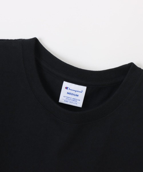 Champion(チャンピオン)の「【Champion/チャンピオン】レディース ショートスリーブTシャツ(Tシャツ/カットソー・レディース・ブラック/ライトピンク/ホワイト/ベージュ系その他3/グリーン系その他/グレー/ブラウン/オートミール/グリーン系その他2・MEDIUM/LARGE)」の15枚目の写真