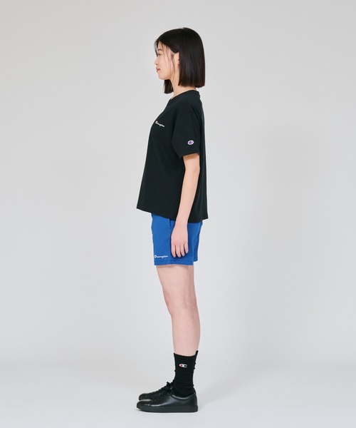 Champion(チャンピオン)の「【Champion/チャンピオン】レディース ショートスリーブTシャツ(Tシャツ/カットソー・レディース・ブラック/ライトピンク/ホワイト/ベージュ系その他3/グリーン系その他/グレー/ブラウン/オートミール/グリーン系その他2・MEDIUM/LARGE)」の21枚目の写真