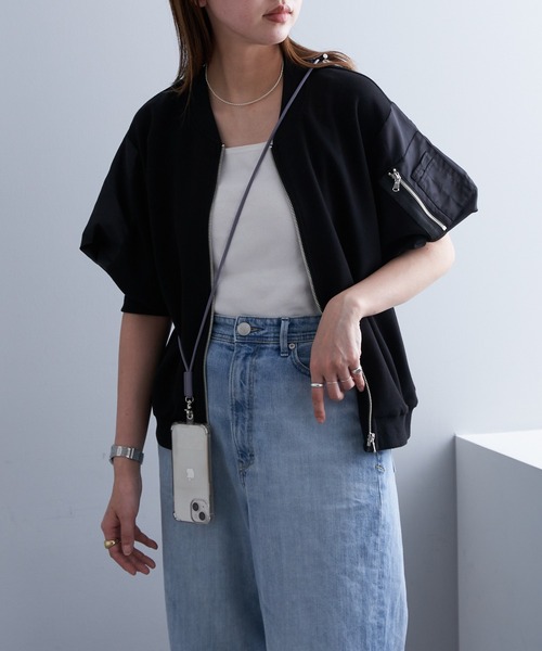 Beau're（ヴュレ）の「《BEAURE/ビュレ》レザーコードスマホストラップ3（スマホグッズ・レディース・グレー/ベージュ/パープル/ブラック/ライトグレー・FREE）」の22枚目の写真