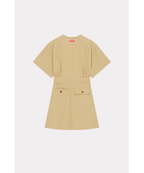 KENZO（ケンゾー）の「ワークウエア ドレス（ドレス・レディース・ベージュ系その他/ベージュ系その他2・36/38/34）」の2枚目の写真