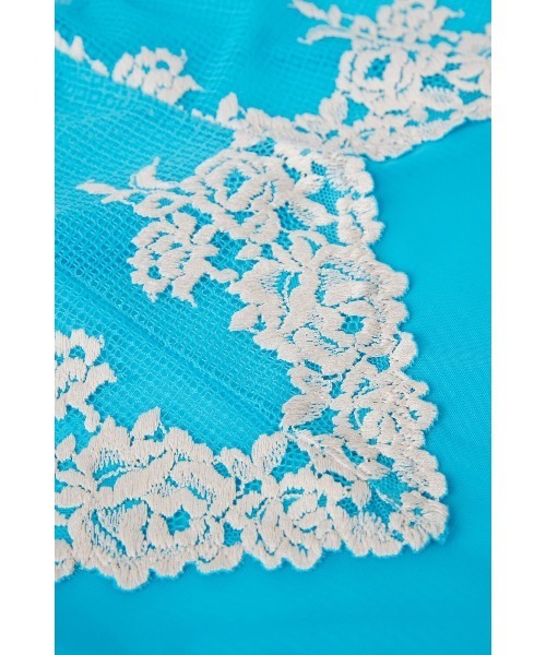 【新品】インティミッシミPretty Flowers ベビードール　ネイビーＳ セール】Pretty Flowers ベビードール（インナーウェア/肌着