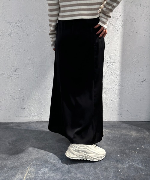 apres jour mignon（アプレジュールミニョン）の「アソートクロスマーメイドスカート【ZOZOTOWN限定アイテム】（スカート・レディース・その他/ブラック・MEDIUM/X-LARGE/SMALL）」の5枚目の写真